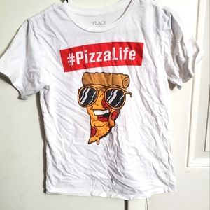 White short sleeve tee